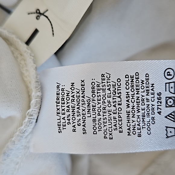 Ann Taylor Heather gray sleeveless comfy ruched dress-S - Picture 5 of 6